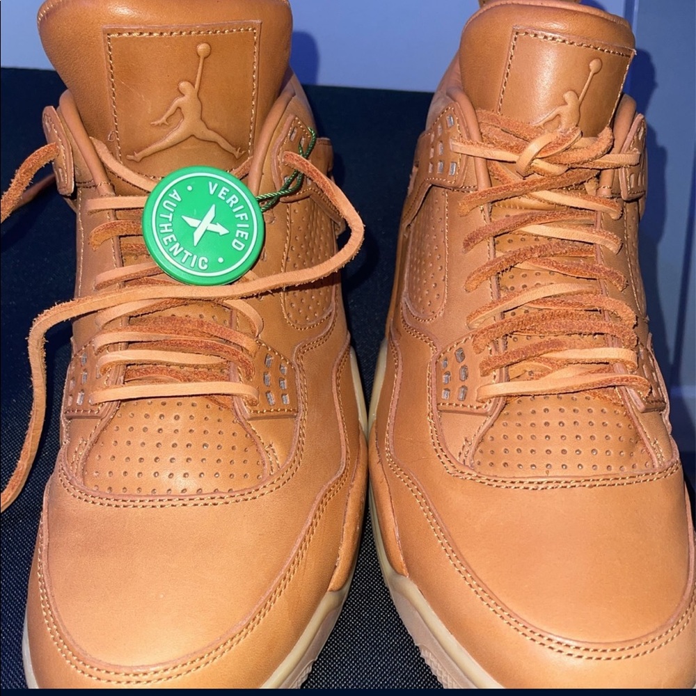 Jordan 4 Retro Ginger Wheat Size 9